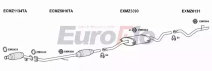 Система выпуска ОГ EuroFlo MZVIT21D 7008C01